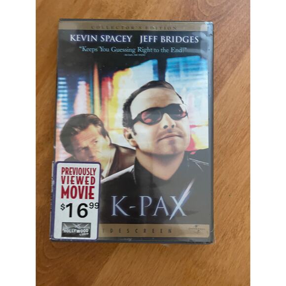 NEW! SEALED! K-PAX (2001) DVD 2002 Widescreen Collector’s Edition Kevin Spacey - Picture 1 of 2